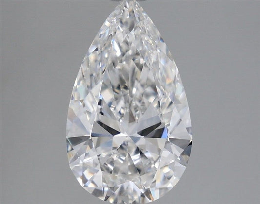 Lab-Grown Pear Diamond - 2.46 Carats, E Color, VS1 Clarity - Certified by IGI - Report Number: LG673410764