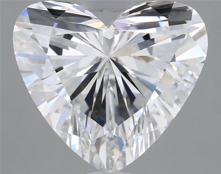 Lab-Grown Heart Diamond - 3.02 Carats, F Color, VS1 Clarity - Certified by IGI - Report Number: LG690524683