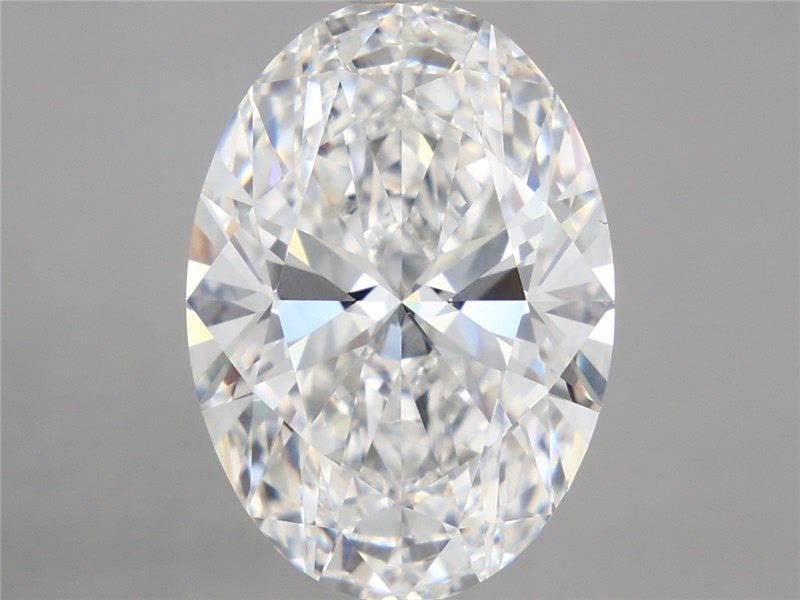 Lab-Grown Oval Diamond - 7.08 Carats, E Color, VS1 Clarity - Certified by IGI - Report Number: LG694529561