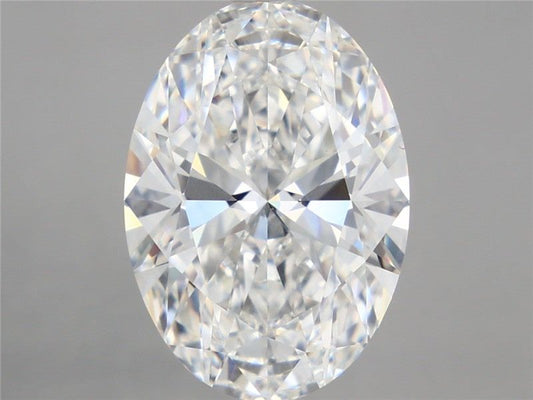 Lab-Grown Oval Diamond - 7.08 Carats, E Color, VS1 Clarity - Certified by IGI - Report Number: LG694529561