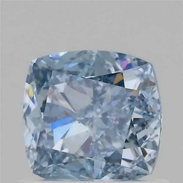 0.90ct Cushion modified Lab Grown Diamond (Colour Fancy Intense Blue, Clarity VS1, IGI Certified)
