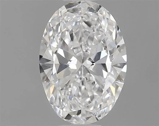 0,51 ct ovaler, im Labor gezüchteter Diamant (Farbe E, Reinheit VVS2, IGI-zertifiziert)