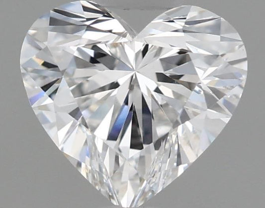 Lab-Grown Heart Diamond - 0.95 Carats, E Color, VS2 Clarity - Certified by IGI - Report Number: LG588355268