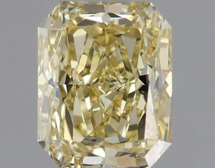 Lab-Grown Radiant Diamond - 1.1 Carats, Fancy Intense Yellow Color, VVS2 Clarity - Certified by IGI - Report Number: LG665431833