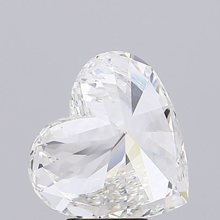 Lab-Grown Heart Diamond - 6.02 Carats, F Color, VS1 Clarity - Certified by IGI - Report Number: LG600334311