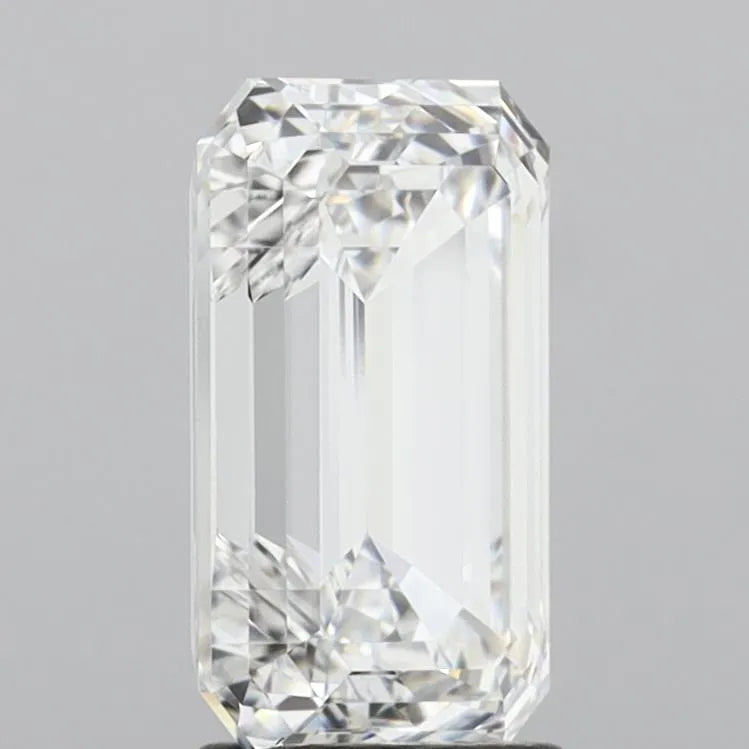 Lab-Grown Emerald Diamond - 3.54 Carats, E Color, VVS2 Clarity - Sustainable Luxury and Dazzling Brilliance-IGI·Certified
