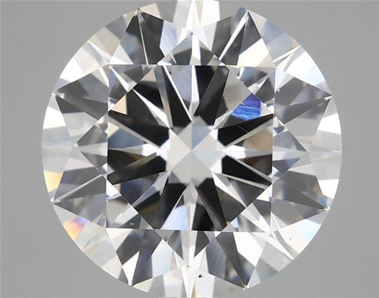 Lab-Grown Round Diamond - 6.01 Carats, F Color, VS2 Clarity - Certified by IGI - Report Number: LG627465781