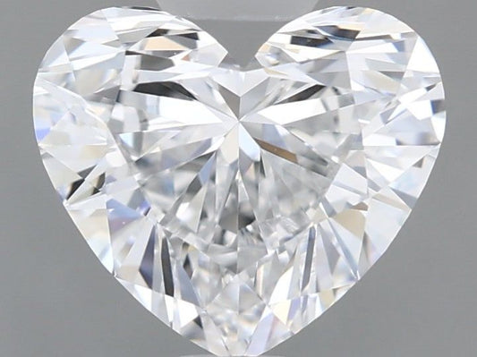 Lab-Grown Heart Diamond - 1.54 Carats, D Color, VVS2 Clarity - Certified by IGI - Report Number: LG634417794