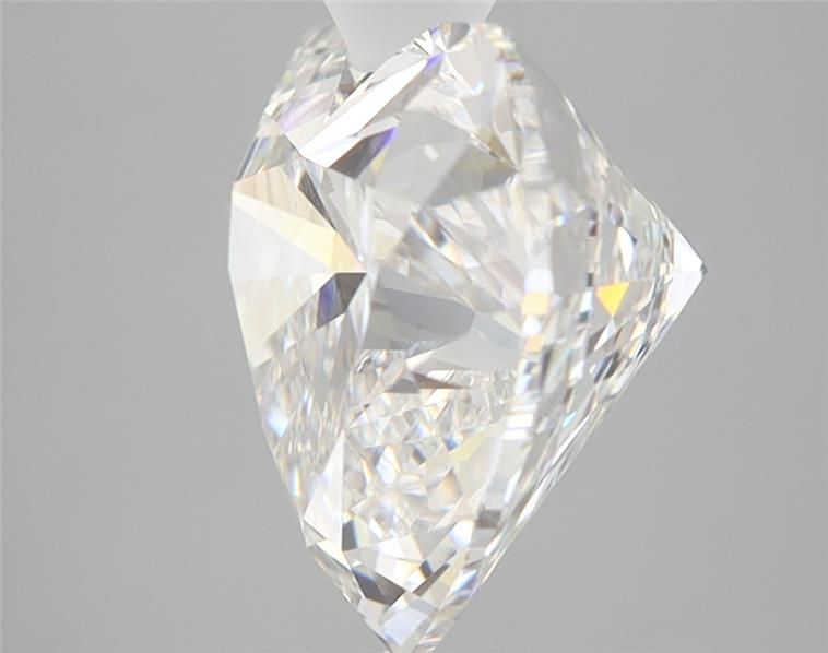 Lab-Grown Heart Diamond - 4.88 Carats, F Color, VS1 Clarity - Certified by IGI - Report Number: LG586380971