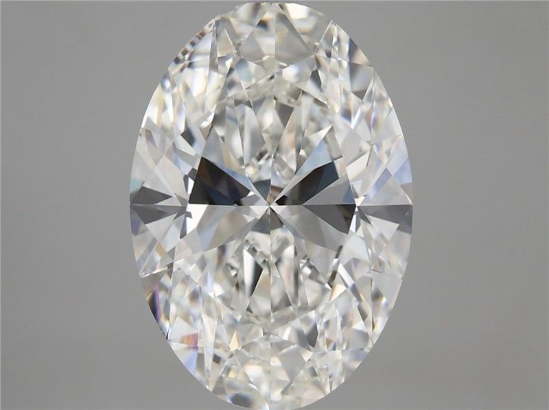 Lab-Grown Oval Diamond - 7.09 Carats, F Color, VVS2 Clarity - Certified by IGI - Report Number: LG689578843