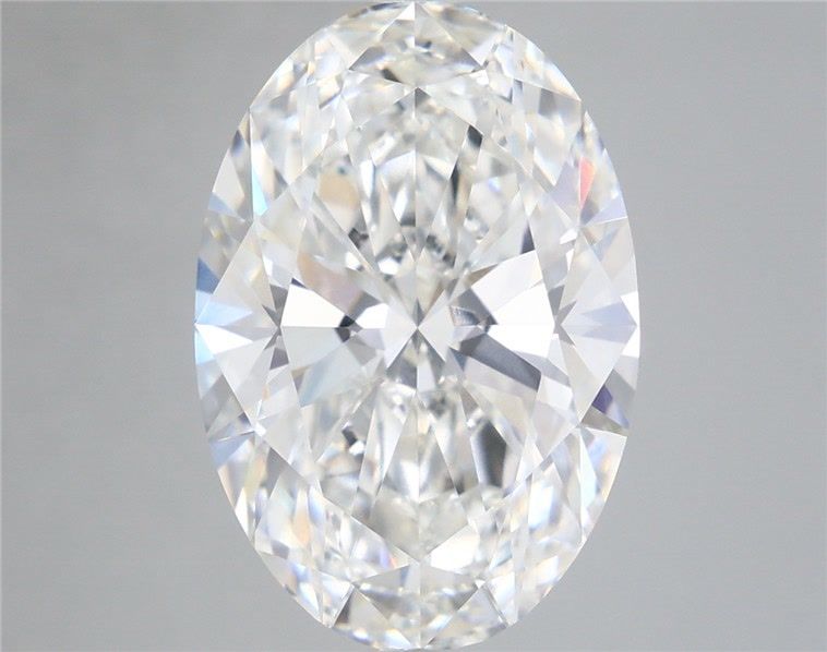 Lab-Grown Oval Diamond - 6.01 Carats, F Color, VVS2 Clarity - Certified by IGI - Report Number: LG682505531
