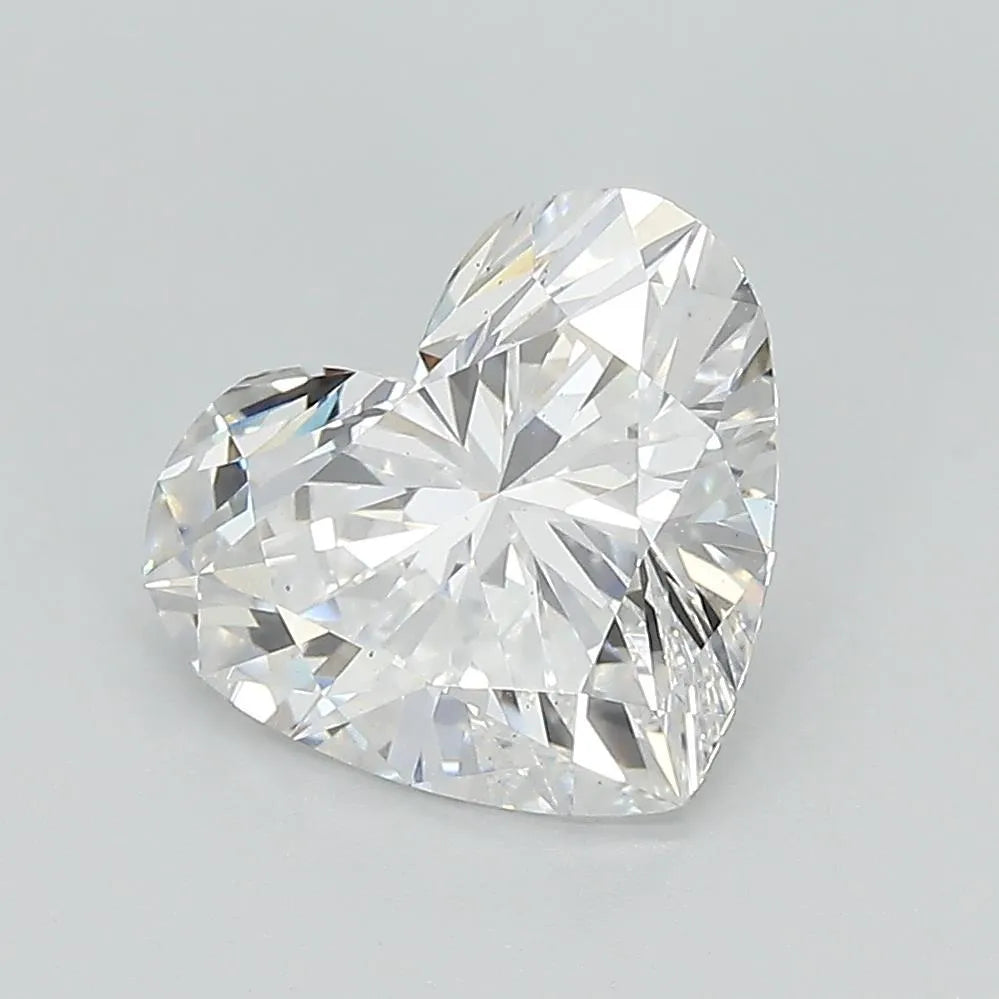 Lab-Grown Heart Diamond - 2.45 Carats, F Color, VS2 Clarity - Sustainable Luxury and Dazzling Brilliance-IGI·Certified