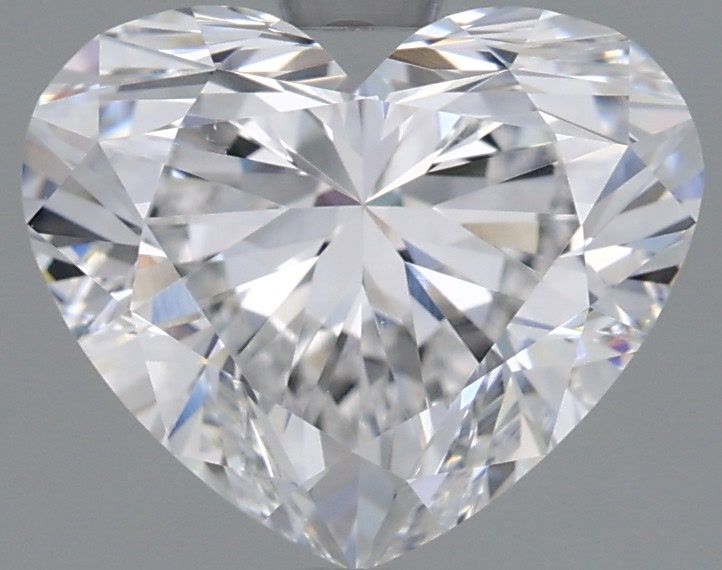 Lab-Grown Heart Diamond - 2.5 Carats, D Color, VS1 Clarity - Certified by IGI - Report Number: LG683566686