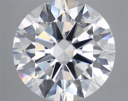 Lab-Grown Round Diamond - 6.08 Carats, F Color, VVS2 Clarity - Certified by IGI - Report Number: LG692598680