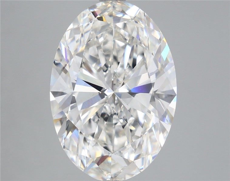 Lab-Grown Oval Diamond - 7.0 Carats, F Color, VS1 Clarity - Certified by IGI - Report Number: LG677566588