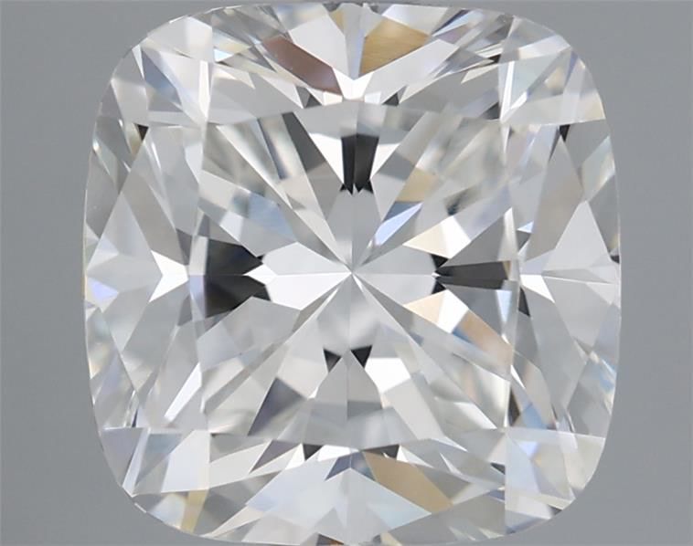 Lab-Grown Cushion Diamond - 3.02 Carats, F Color, VVS2 Clarity - Certified by IGI - Report Number: LG677519475