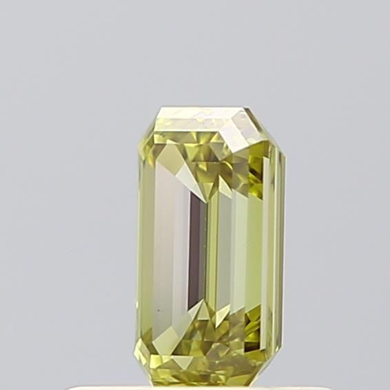 Lab-Grown Emerald Diamond - 0.55 Carats, Fancy Brownish Yellow Color, VS1 Clarity - Certified by IGI - Report Number: LG586337663