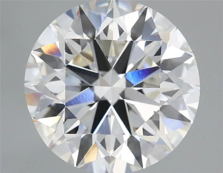 5.00ct Round Lab Grown Diamond (Colour G, Clarity VVS2, Cut EX, IGI Certified)