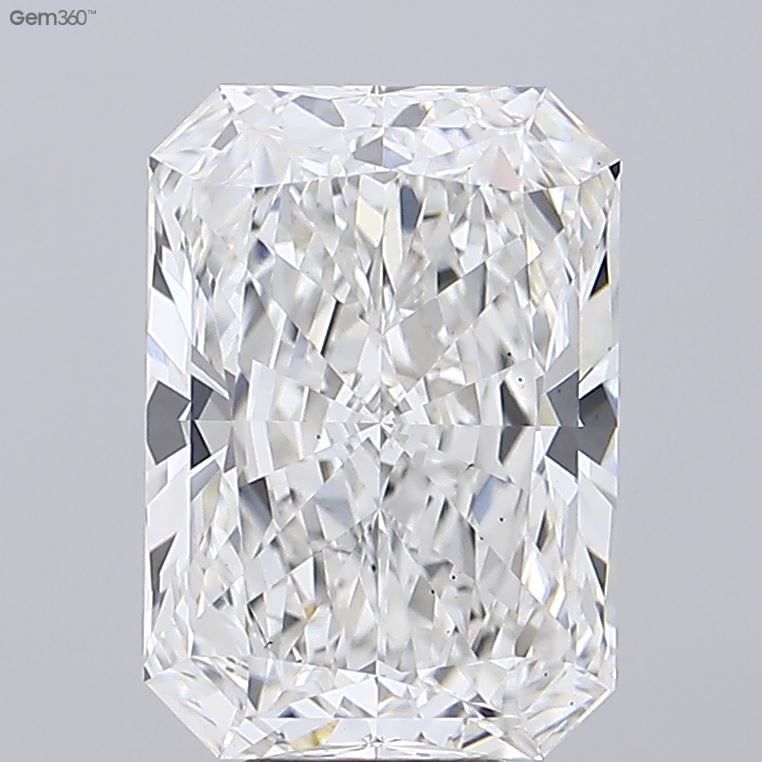 Lab-Grown Radiant Diamond - 8.38 Carats, F Color, VS2 Clarity - Certified by IGI - Report Number: LG653419059