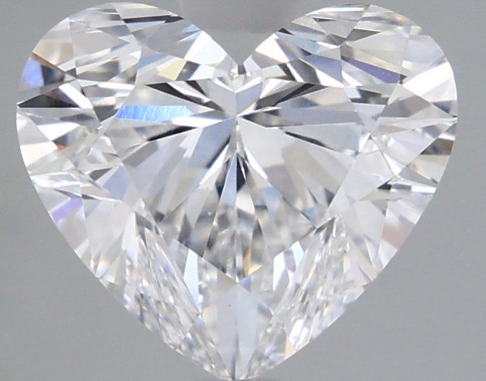 Lab-Grown Heart Diamond - 2.49 Carats, D Color, VS1 Clarity - Certified by IGI - Report Number: LG649423246