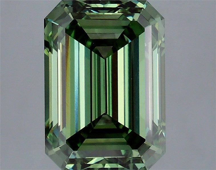 Emerald 4.03ct Fancy Vivid Green VS1 - Cut • IGI • LG684502138