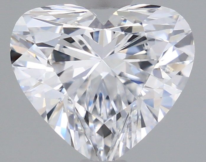 Lab-Grown Heart Diamond - 1.57 Carats, D Color, VVS2 Clarity - Certified by IGI - Report Number: LG628472280