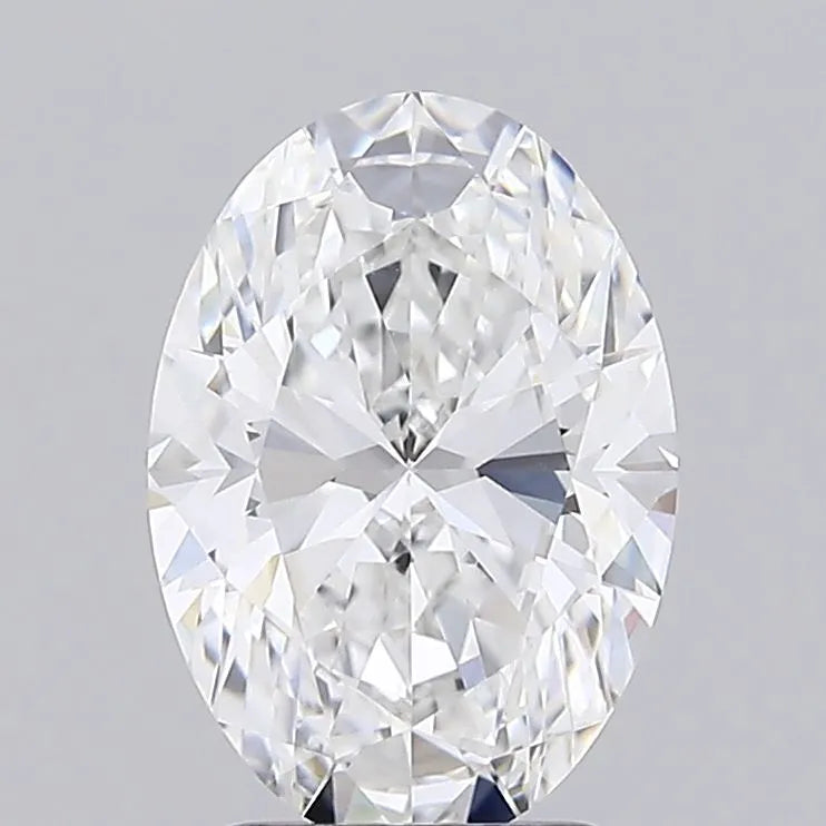 2.51ct Oval Lab Grown Diamond (Colour E, Clarity VVS2, IGI Certified)