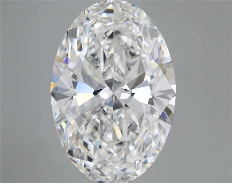 7.84ct Oval Lab Grown Diamond (Colour E, Clarity VVS2, IGI Certified)