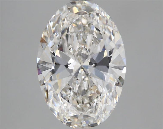 Lab-Grown Oval Diamond - 3.06 Carats, F Color, VVS2 Clarity - Certified by IGI - Report Number: LG681516914