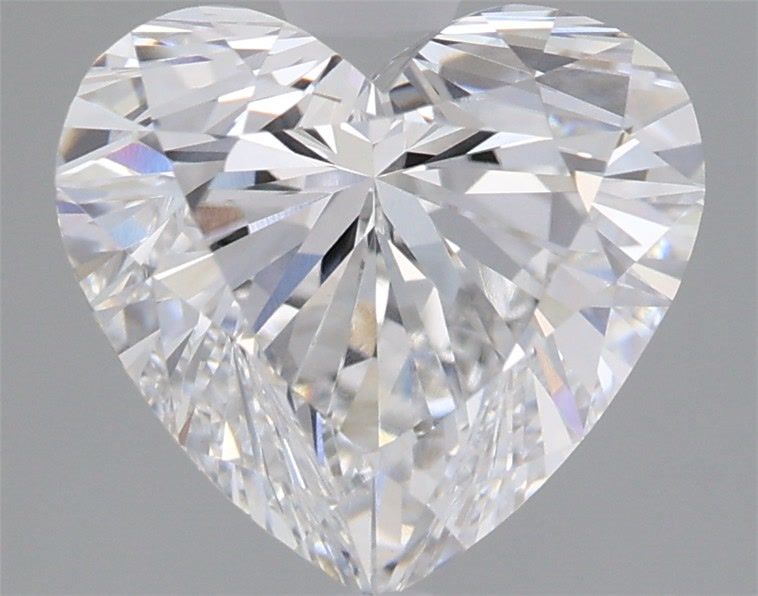 Lab-Grown Heart Diamond - 2.54 Carats, D Color, VVS2 Clarity - Certified by IGI - Report Number: LG651469941