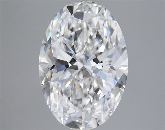 Lab-Grown Oval Diamond - 4.67 Carats, E Color, VS2 Clarity - Certified by IGI - Report Number: LG652442180