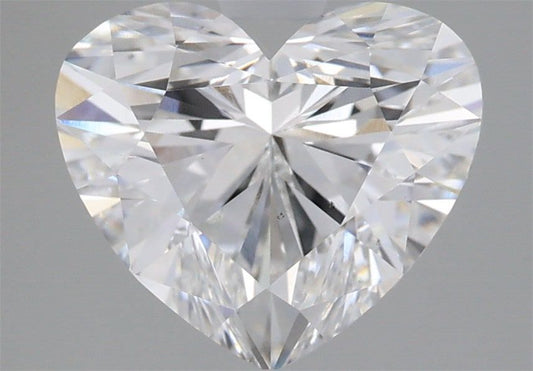 Lab-Grown Heart Diamond - 3.01 Carats, E Color, VS2 Clarity - Certified by IGI - Report Number: LG670486044