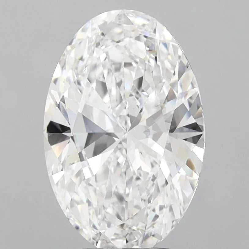 3.52ct Oval Lab Grown Diamond (Colour E, Clarity VS1, IGI Certified)