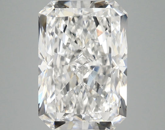 Lab-Grown Radiant Diamond - 4.68 Carats, F Color, VS2 Clarity - Certified by IGI - Report Number: LG694502081