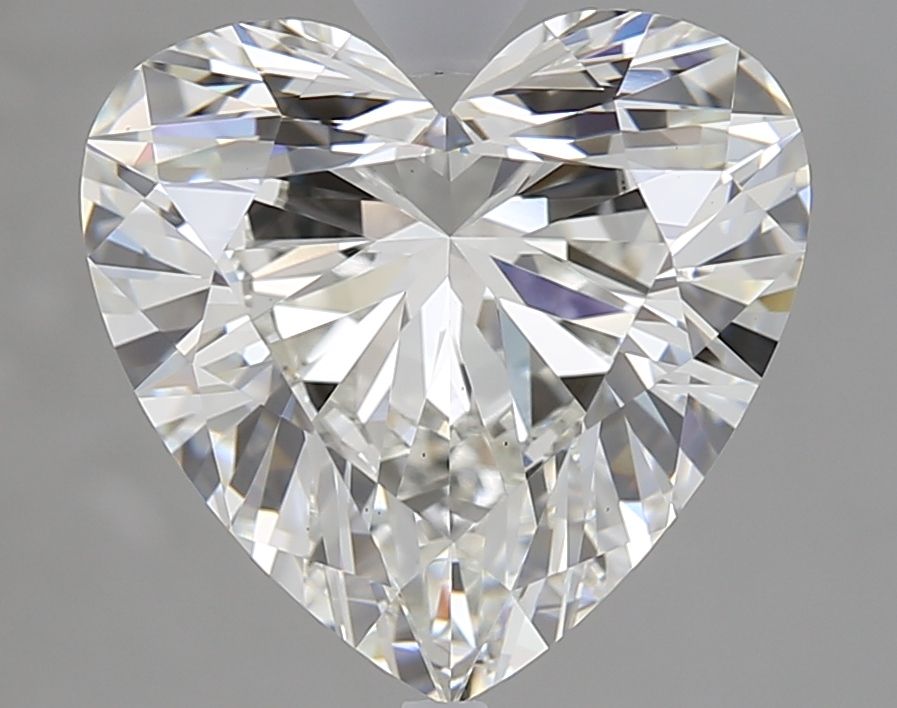 Lab-Grown Heart Diamond - 4.08 Carats, F Color, VS1 Clarity - Certified by IGI - Report Number: LG619431434