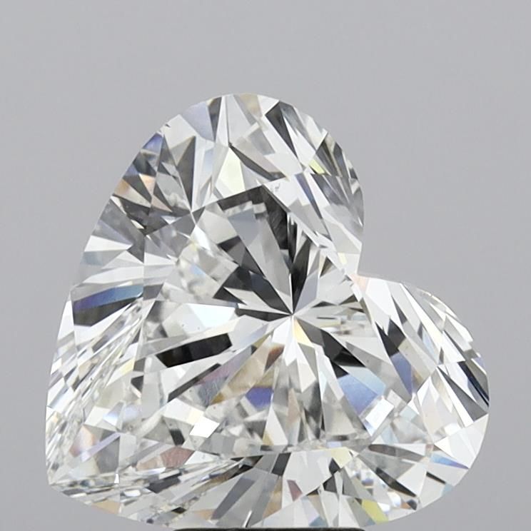 Lab-Grown Heart Diamond - 7.51 Carats, E Color, VS1 Clarity - Certified by IGI - Report Number: LG647432610