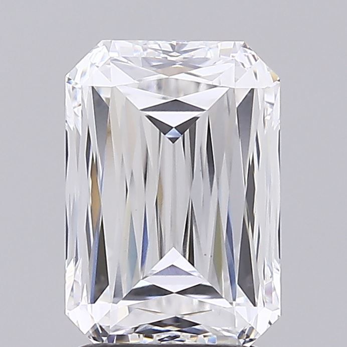 Lab-Grown Radiant Diamond - 2.53 Carats, E Color, VVS2 Clarity - Certified by IGI - Report Number: LG717558629
