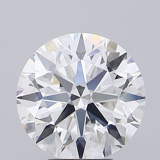 Lab-Grown Round Diamond - 4.8 Carats, E Color, VS2 Clarity - Certified by IGI - Report Number: LG707516296