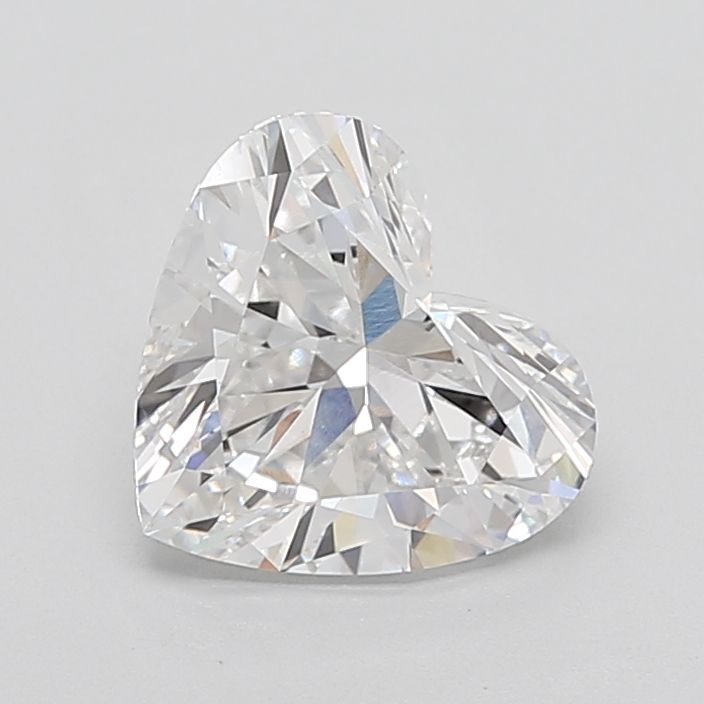 Lab-Grown Heart Diamond - 3.5 Carats, E Color, VVS2 Clarity - Certified by IGI - Report Number: LG713542501