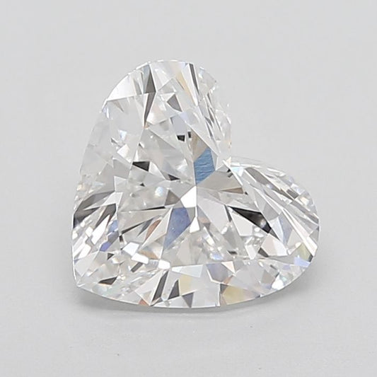Lab-Grown Heart Diamond - 3.5 Carats, E Color, VVS2 Clarity - Certified by IGI - Report Number: LG713542501