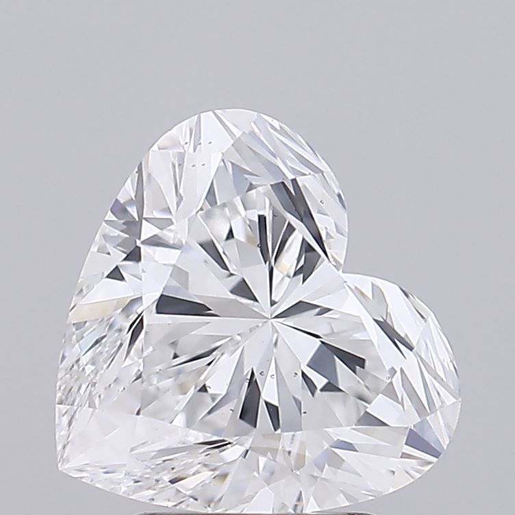 Lab-Grown Heart Diamond - 3.04 Carats, E Color, VS2 Clarity - Certified by IGI - Report Number: LG687581891