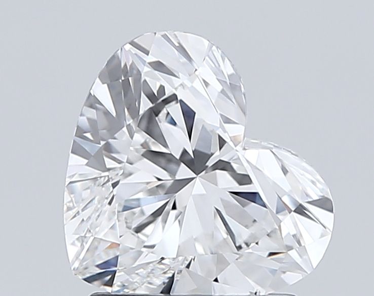 Lab-Grown Heart Diamond - 1.54 Carats, E Color, VS2 Clarity - Certified by IGI - Report Number: LG688502128