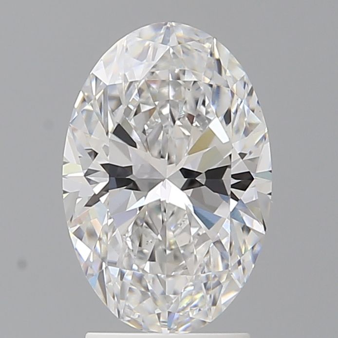 Lab-Grown Oval Diamond - 2.59 Carats, D Color, VVS2 Clarity - Certified by IGI - Report Number: LG715575404