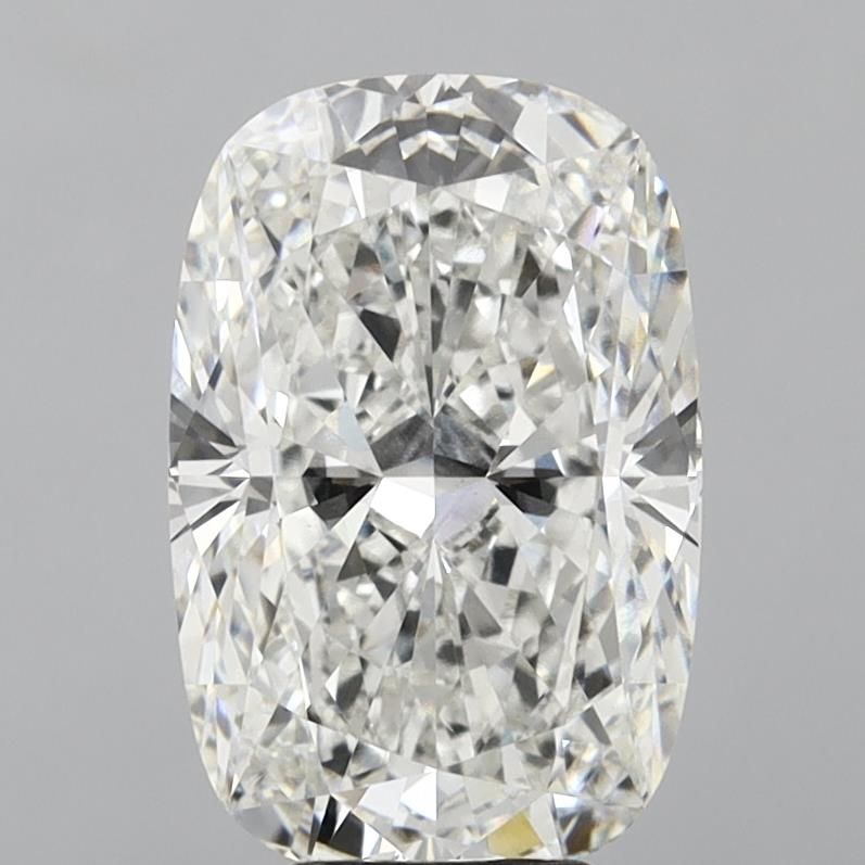 Lab-Grown Cushion Diamond - 7.57 Carats, F Color, VVS2 Clarity - Certified by IGI - Report Number: LG645474310