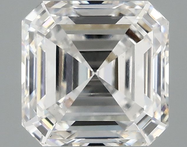 Lab-Grown Asscher Diamond - 2.5 Carats, E Color, VS2 Clarity - Certified by IGI - Report Number: LG707525488