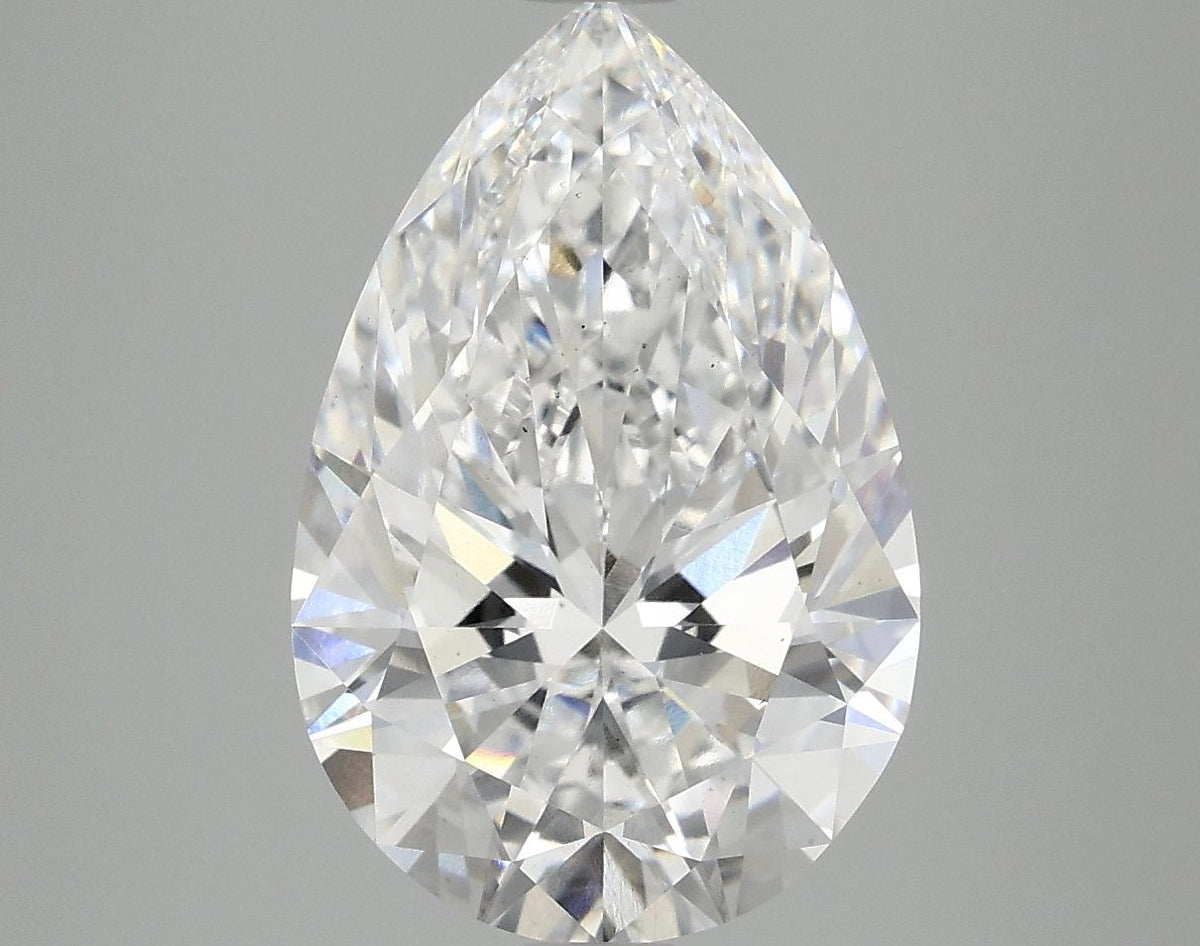 Lab-Grown Pear Diamond - 4.73 Carats, E Color, VS2 Clarity - Certified by IGI - Report Number: LG693530794