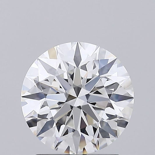 Lab-Grown Round Diamond - 1.5 Carats, E Color, VVS2 Clarity - Certified by IGI - Report Number: LG677549705