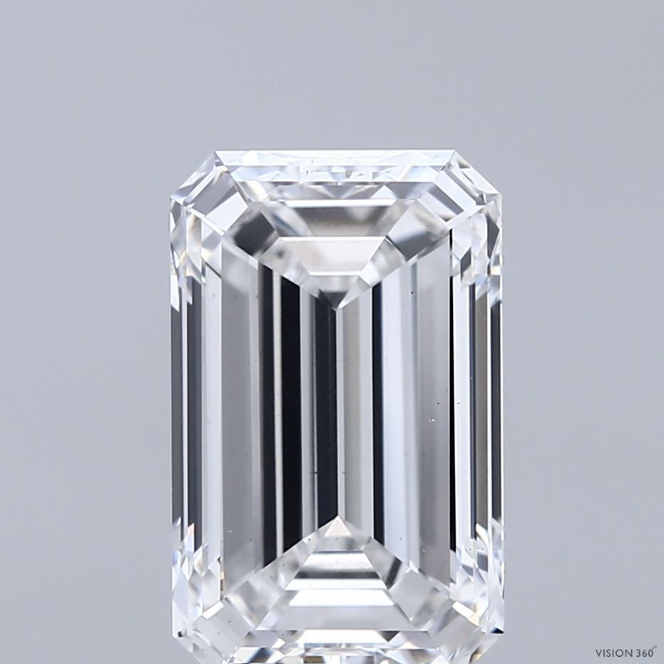Lab-Grown Emerald Diamond - 4.02 Carats, F Color, VS2 Clarity - Certified by IGI - Report Number: LG691565748