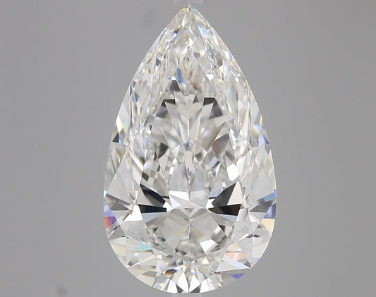 Lab-Grown Pear Diamond - 7.0 Carats, F Color, VS1 Clarity - Certified by IGI - Report Number: LG680587209