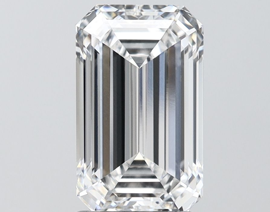 Lab-Grown Emerald Diamond - 2.6 Carats, E Color, VVS2 Clarity - Certified by IGI - Report Number: LG691531106